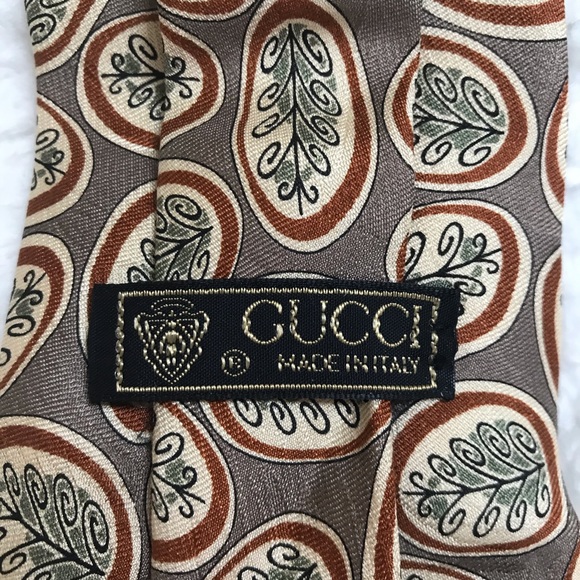Vintage GUCCI Tie - Picture 3 of 4